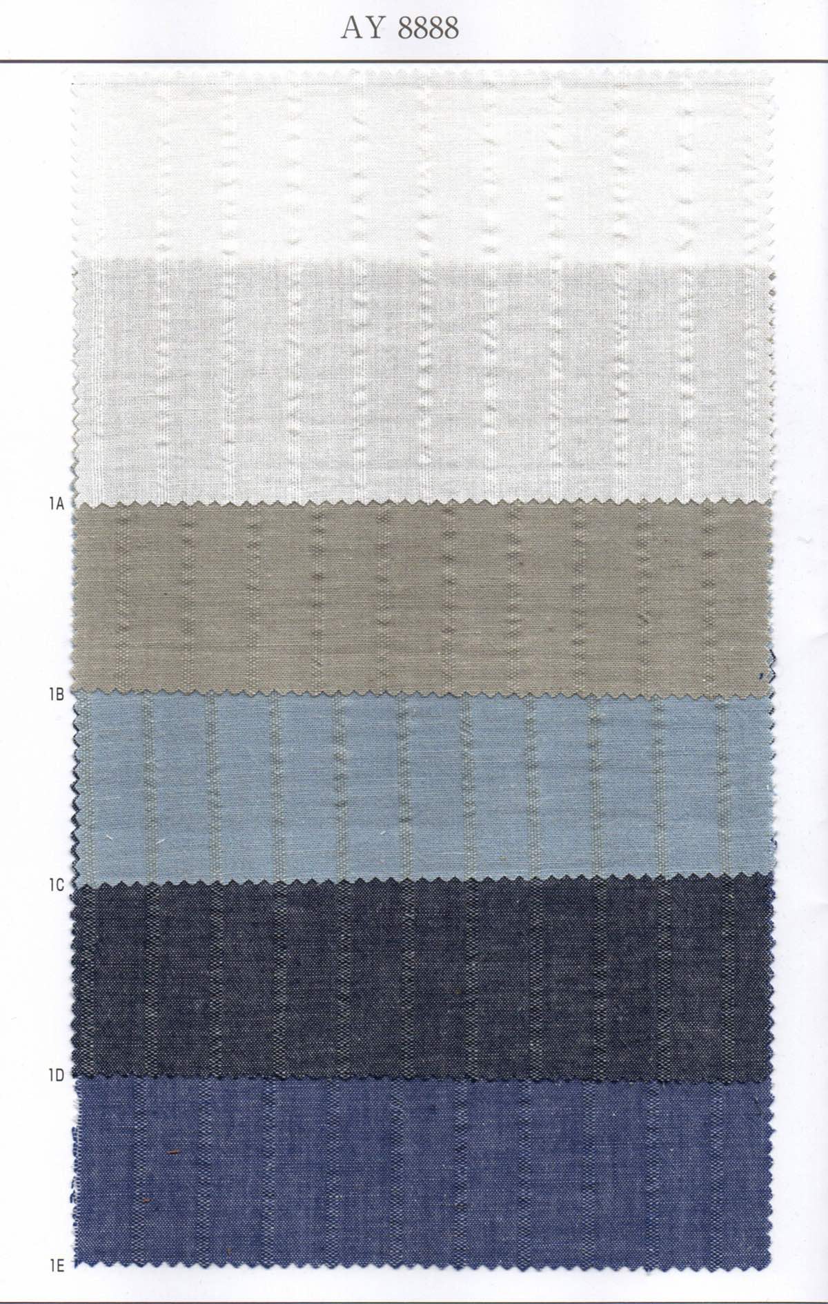 csAY8888 Cotton & Linen Yarn Dyed SAKIZOMEクリエイトⅡ | 【 生地