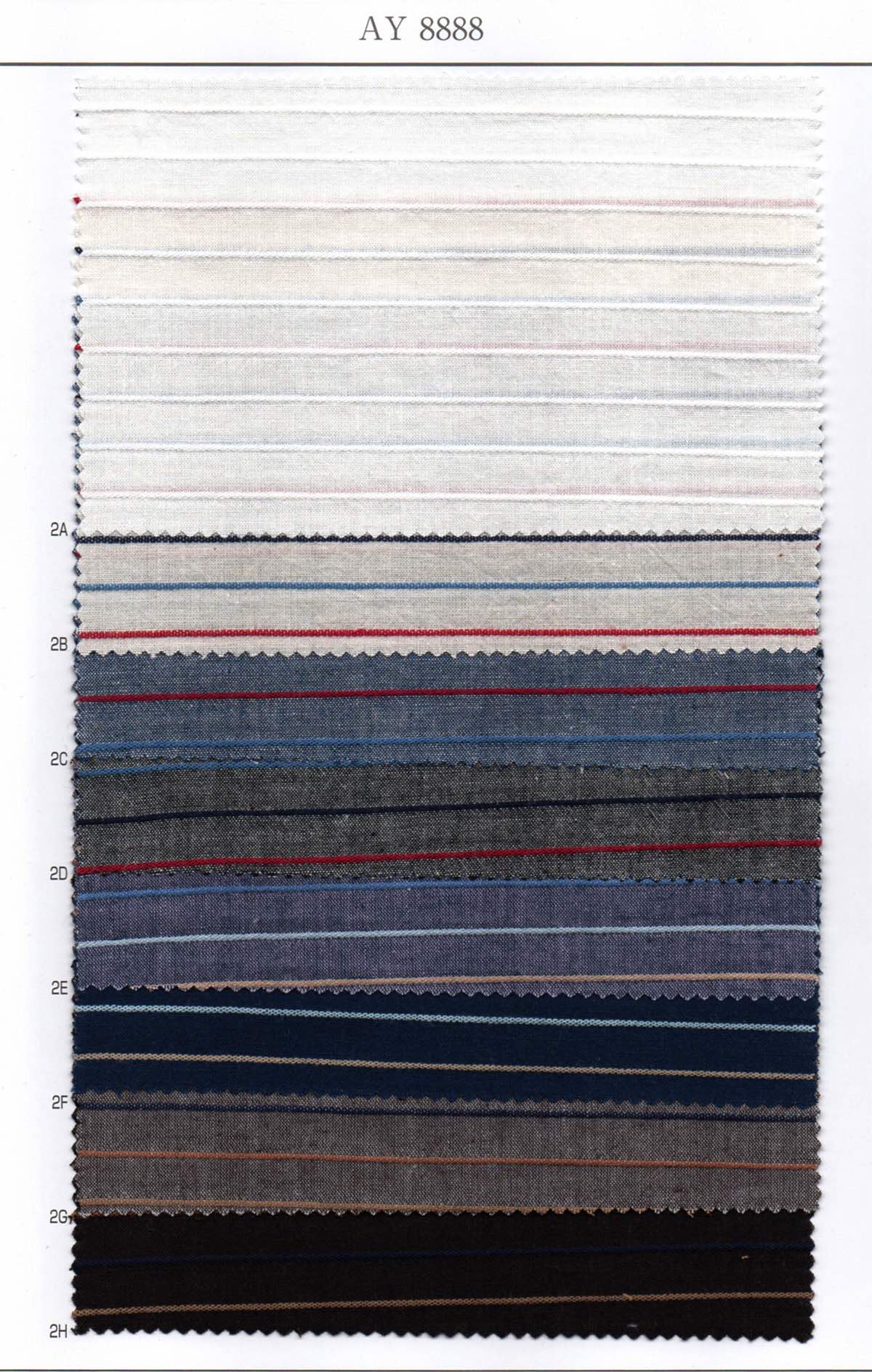 csAY8888 Cotton & Linen Yarn Dyed SAKIZOMEクリエイトⅡ | 【 生地