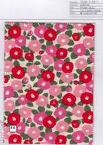 9019ドビー金入り　ミニ椿