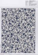 60ローン　単色小花