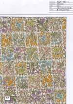 60ローン　ブロック小花