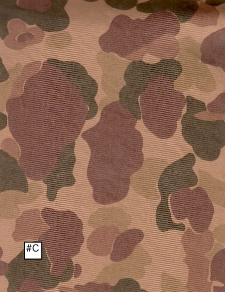 ho5-LBD-CAMO 3/1ツイル 顔料カモフラ×ウォッシュ | 【 生地問屋