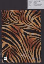 ストールローン　ゼブラ柄