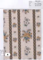 60タイプライター近江晒PT　ストライプ花