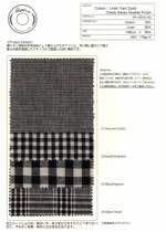 Cotton/Linen Yarn Dyed Check Series Washer Finish
