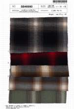 ヘリンボンシャーリングオンブレー