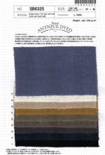 Antique dyed 1/25 linen soft twill