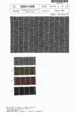 三つ杢ストライプコットンツイード