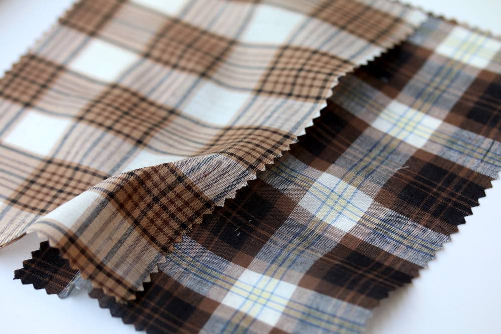 sw25443 先染コンパクト80sローンチェック | 【 生地問屋YAMATOMI