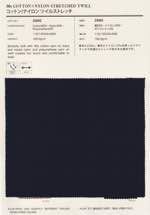  コットン／ナイロンツイルストレッチ