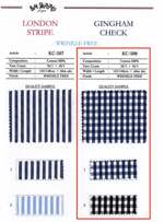 GINGHAM CHECK -WRINKLE FREE-