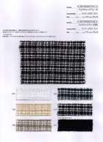 マルチチェックブルーゼ 両染