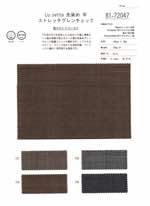 Lu:cetta 先染め 平 ストレッチグレンチェック