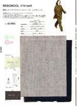 RESCWOOL 1/14 twill